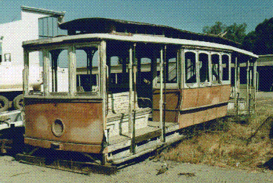 1910 Cable Car # 23 Before Restoration