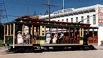 1903 Santa Cruz/Santa Clara Trolley Car (#1)